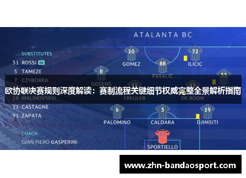 欧协联决赛规则深度解读：赛制流程关键细节权威完整全景解析指南